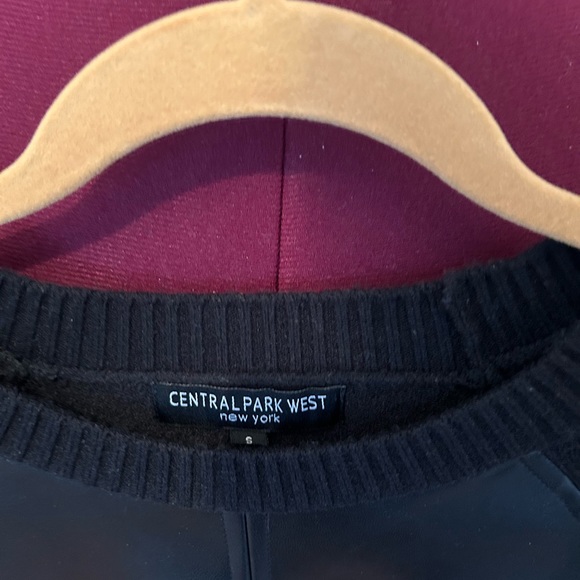 Central Park West Sweater / vegan leather - viscose polyester nylon - Picture 3 of 6